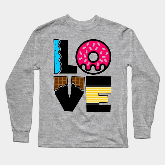 Donut Love Donut Day Gifts Long Sleeve T-Shirt by trendybestgift